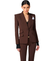 ELISABETTA FRACHI COFFEE SUIT
