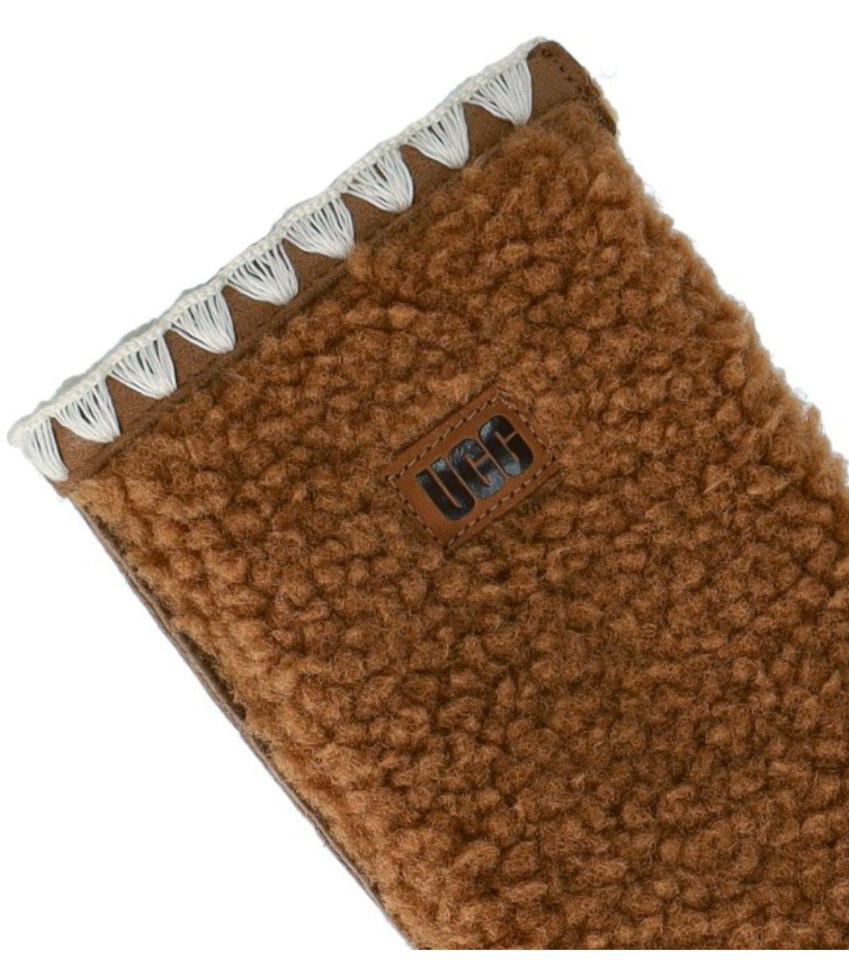UGG FLUFF CHESTNUT MITTENS