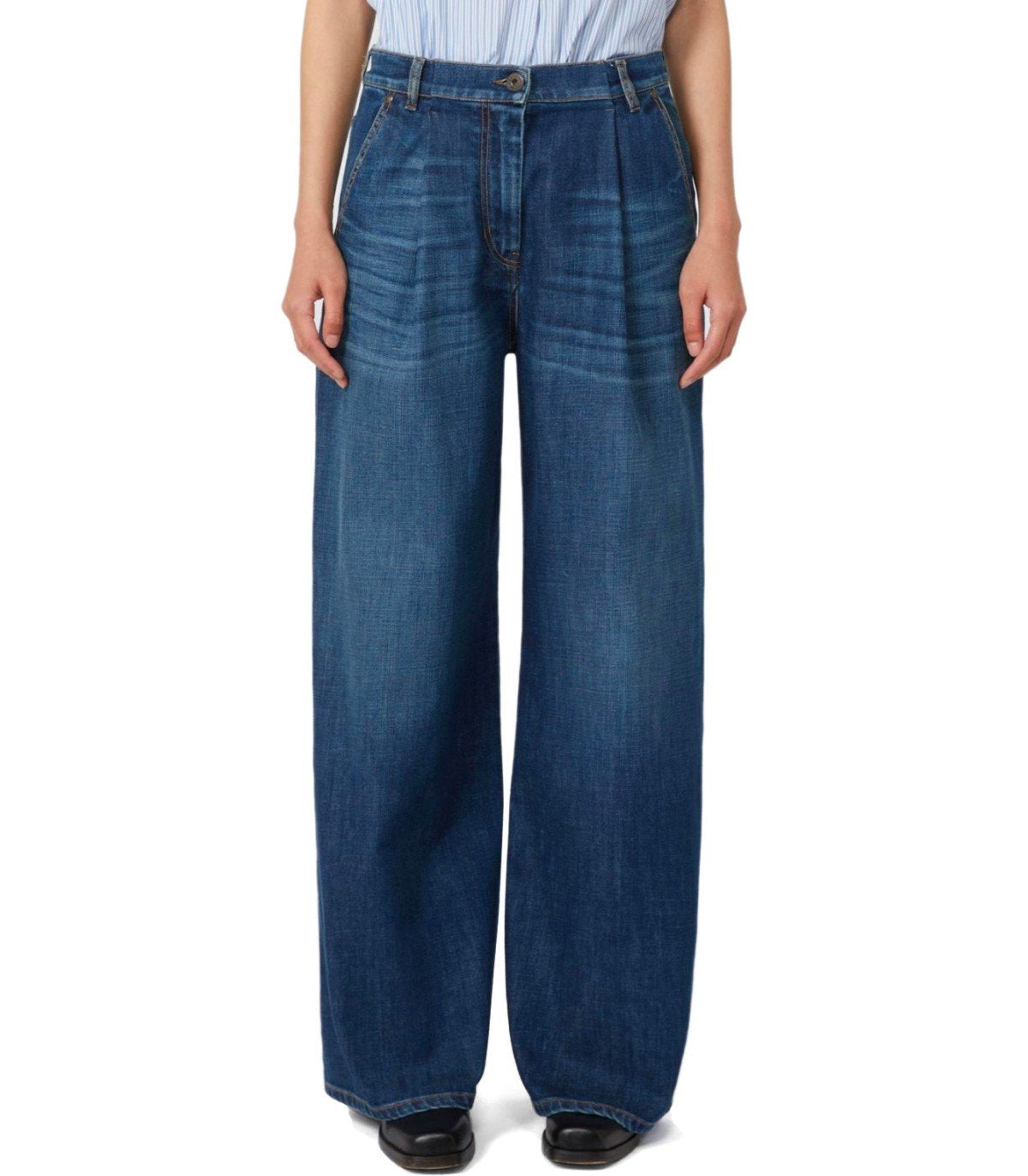 MAX MARA WEEKEND ORTELS BLUE JEANS