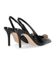 KURT GEIGER BELGRAVIA SCHWARZE SLINGBACK PUMPS