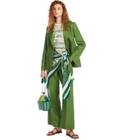 MAX MARA WEEKEND MALIZIA GREEN PANTS
