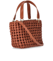 THEMOIRè KOBO LIGHT BROWN HANDBAG
