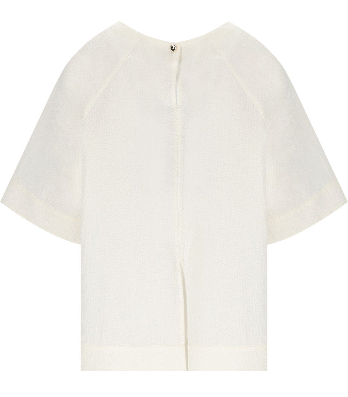 MM MAX MARA RIDENTE WHITE BLOUSE