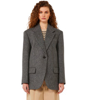 BLAZER MONOPETTO TRONTO GRIGIO MAX MARA WEEKEND