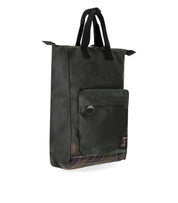 BARBOUR FIELD WAXED SAGE GREEN BACKPACK