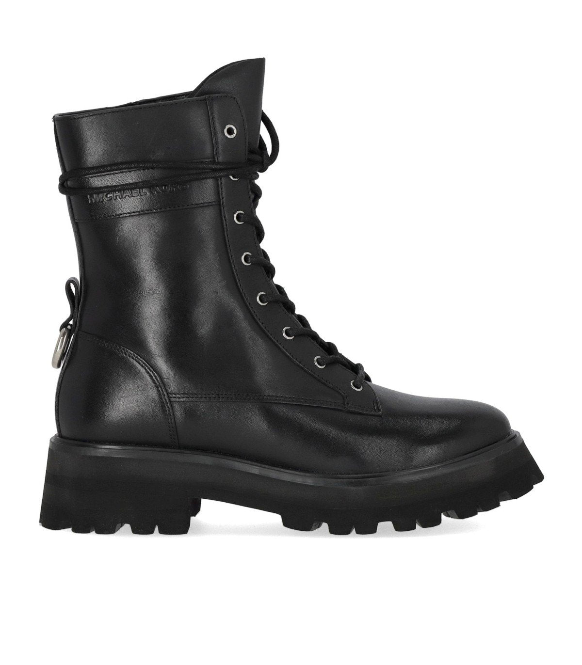 MICHEAL KORS CALEB BLACK COMBAT BOOT