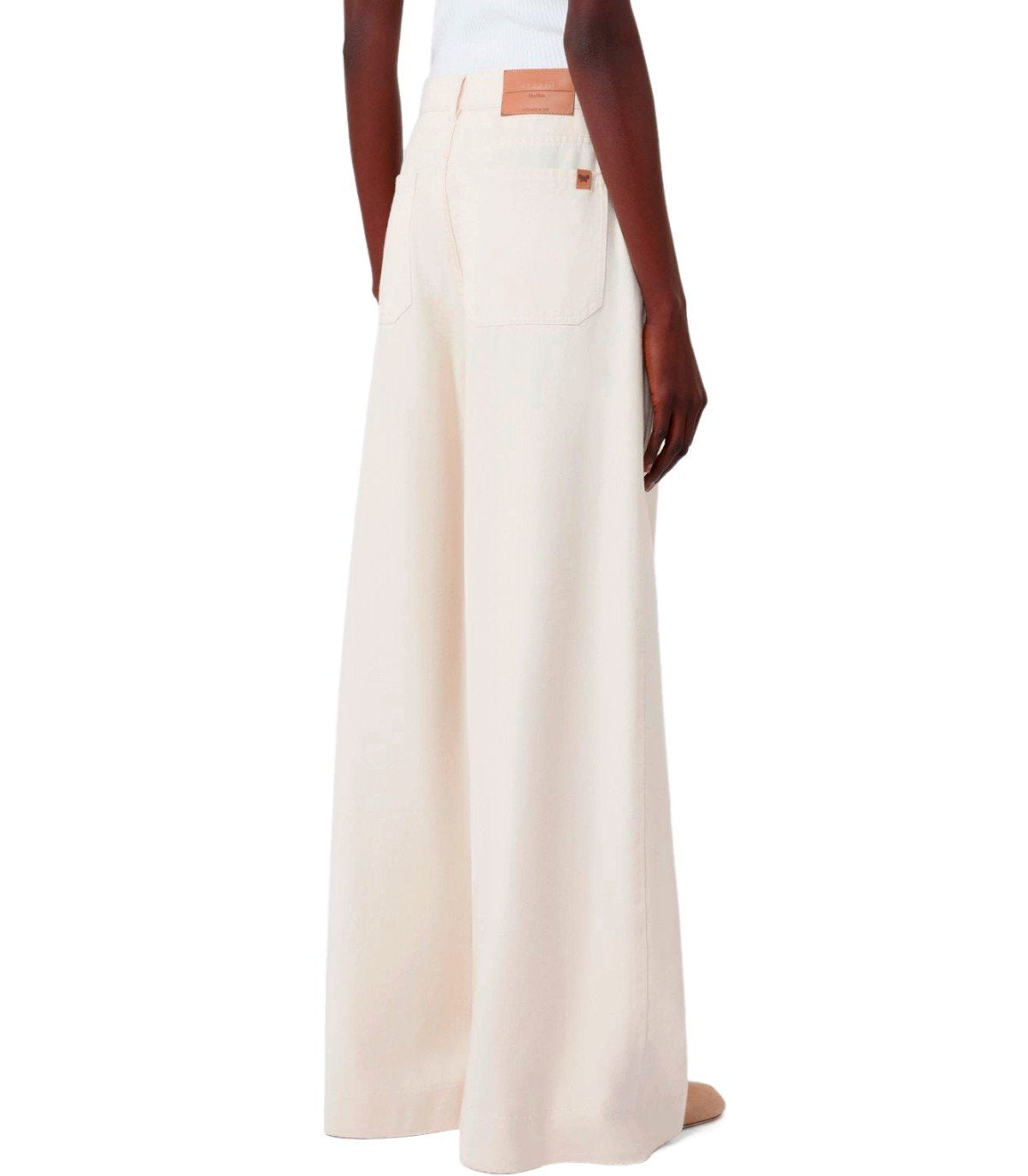 VAQUEROS CANNETI ECRU MAX MARA WEEKEND