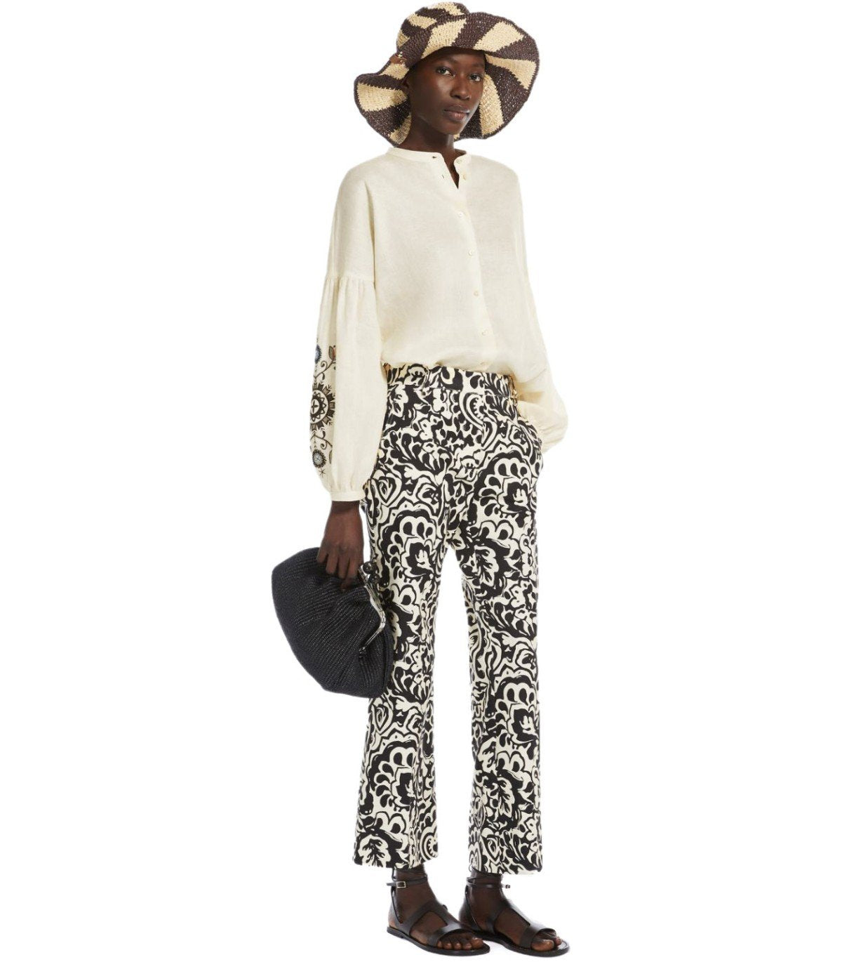 CAMICIA ILEX ECRU MAX MARA WEEKEND