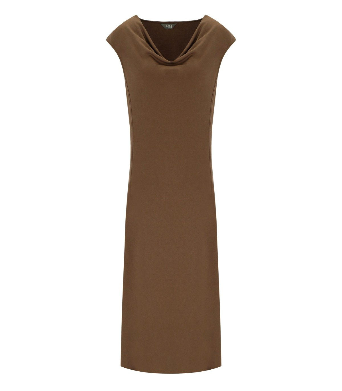 MM MAX MARA VETUSTA BRAUNES LANGES KLEID