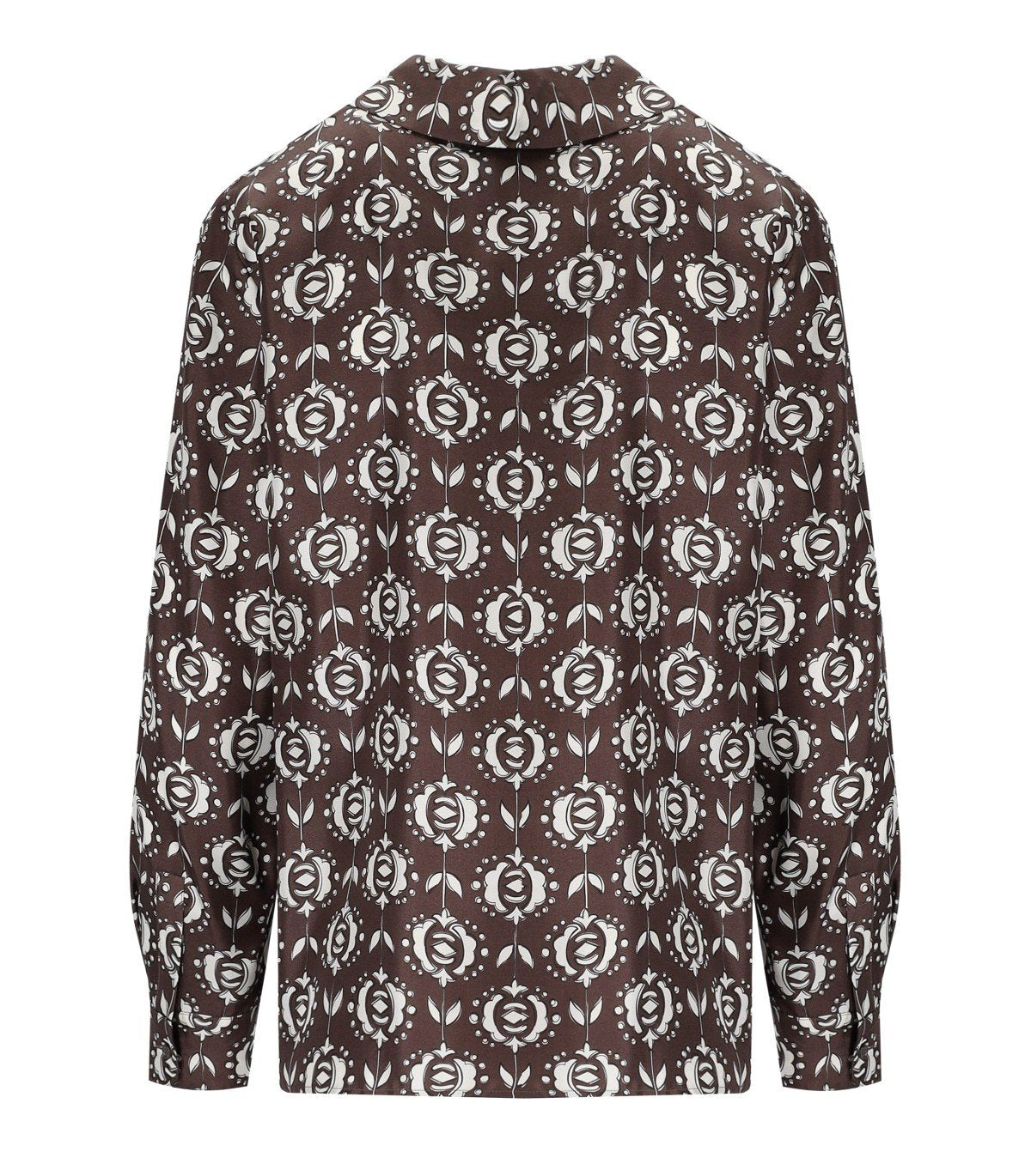 MAX MARA WEEKEND ONCIA BROWN SHIRT