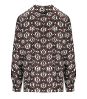 MAX MARA WEEKEND ONCIA BROWN SHIRT