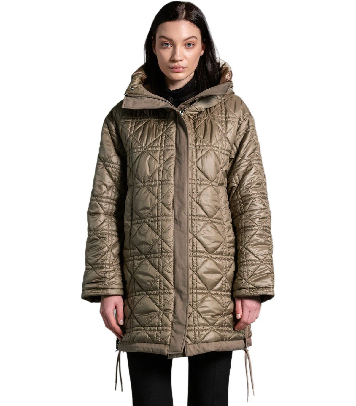 DUNO KAYA CAMEL REVERSIBLE PARKA