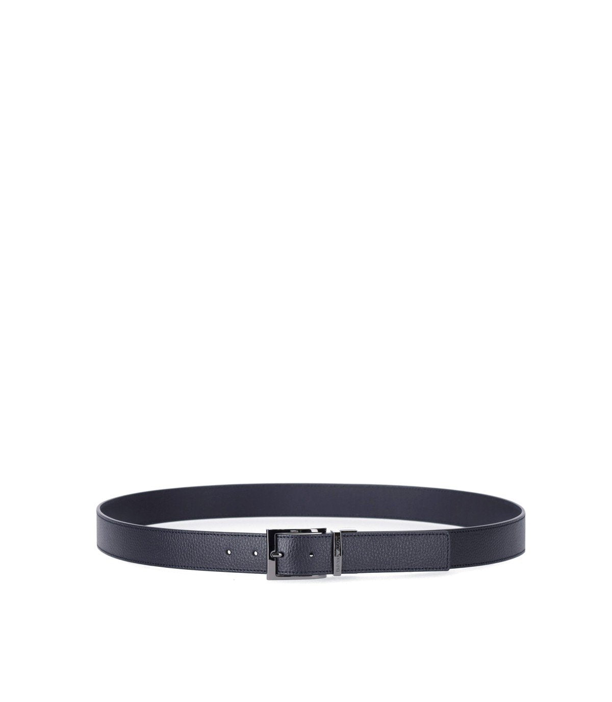 CINTURA REVERSIBILE BLU NAVY EMPORIO ARMANI