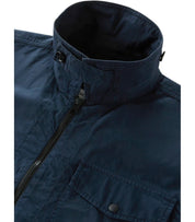 WOOLRICH BLAUW OVERHEMD-STIJL JAS