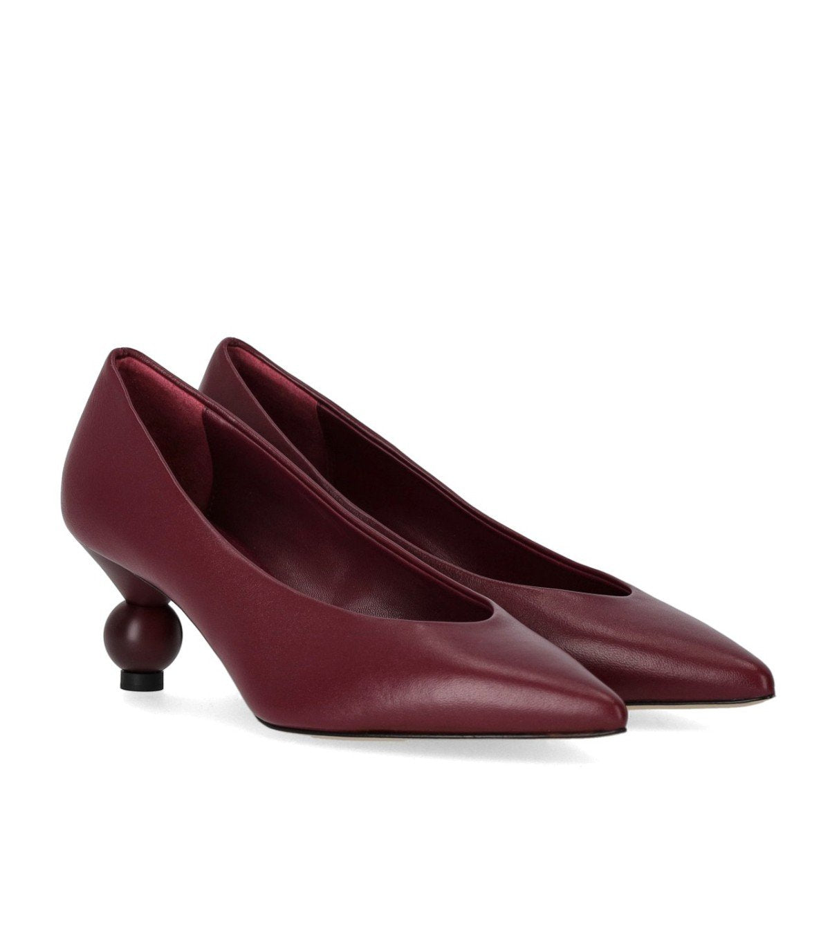 MAX MARA WEEKEND RENZA BURGUNDY PUMPS