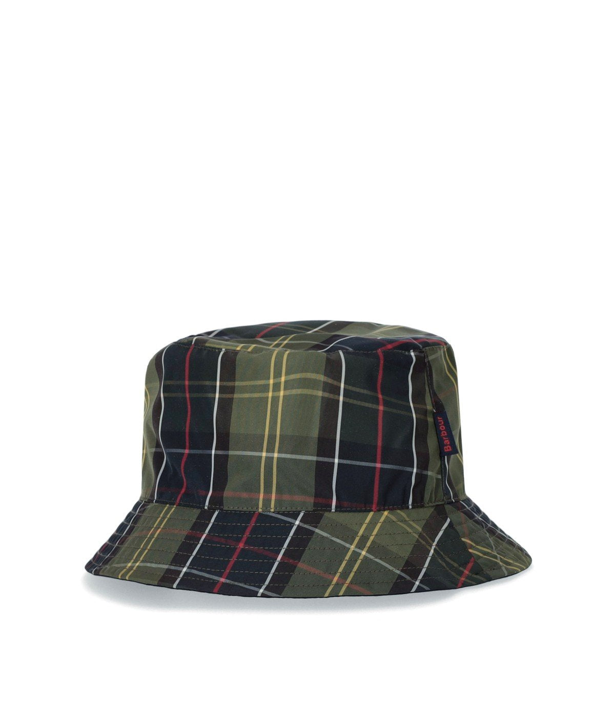 BARBOUR HUTTON NAVY BLUE REVERSIBLE BUCKET HAT