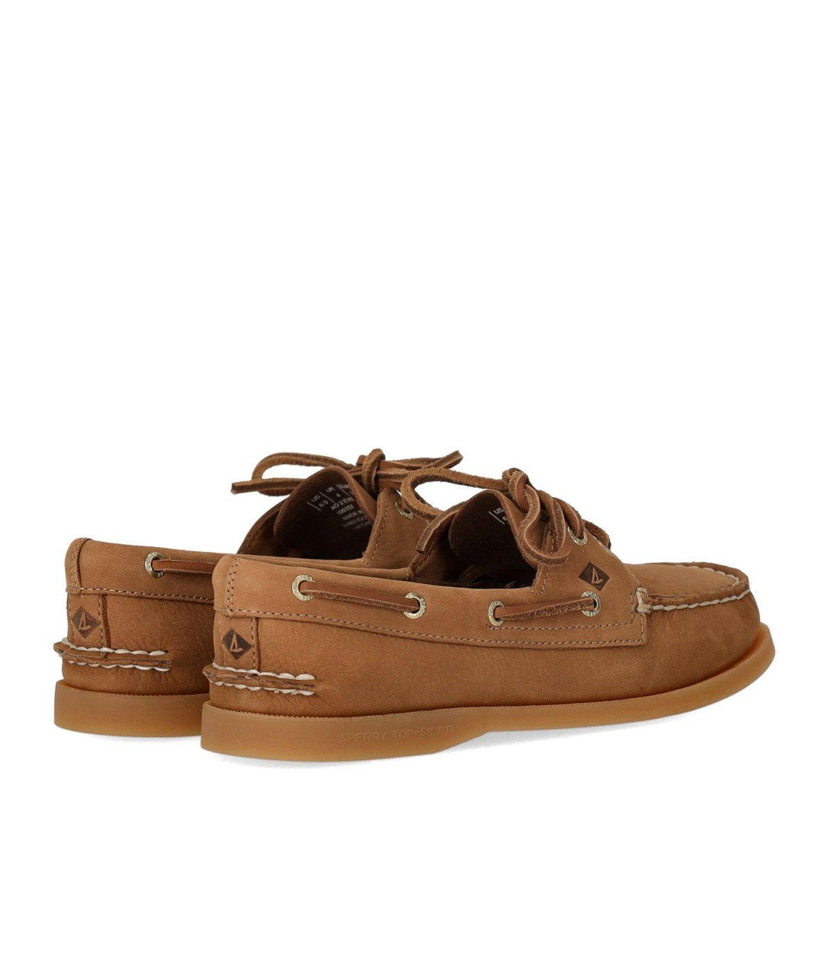SPERRY PEANUT LEATHER LOAFER
