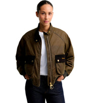 GIACCA IVYBRIDGE WAX VERDE BARBOUR