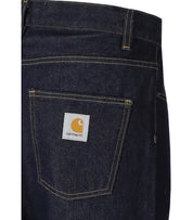 CARHARTT WIP NEWEL DARK BLUE JEANS