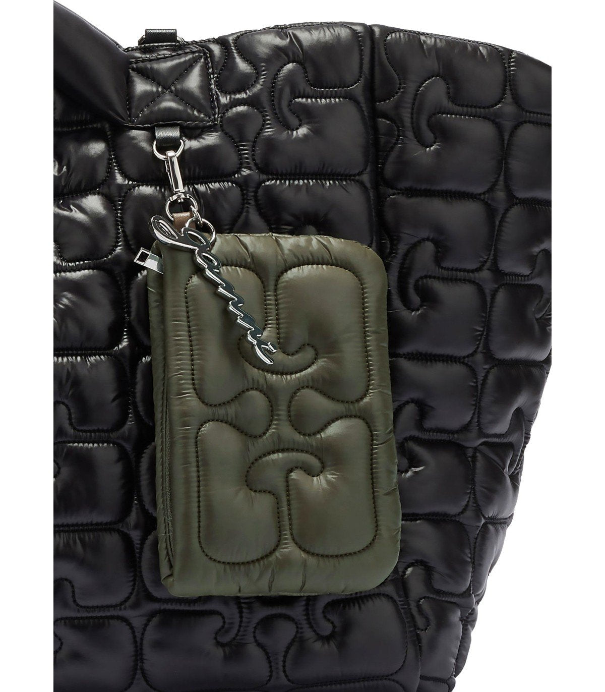 POCHETTE MATELASSÉ KALAMATA GANNI