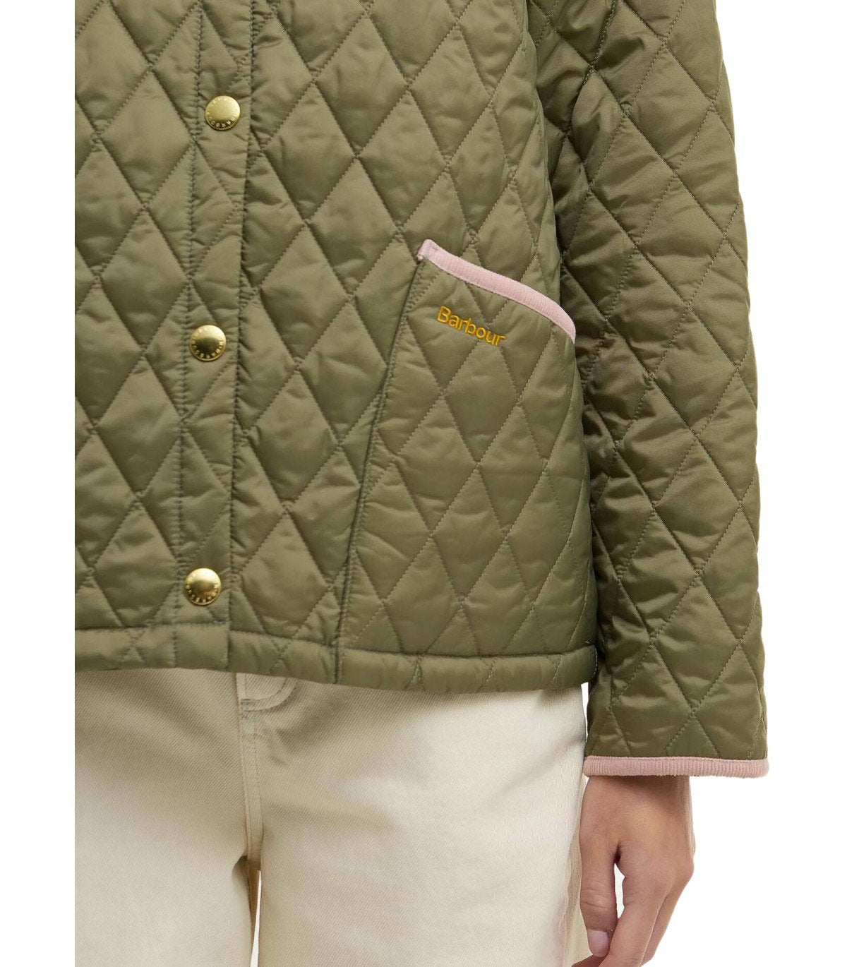 BARBOUR LIDDESDALE QUILT GRÜNE JACKE