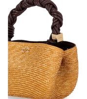 SAC À MAIN BOU MINI RAFFIA NATURAL GANNI