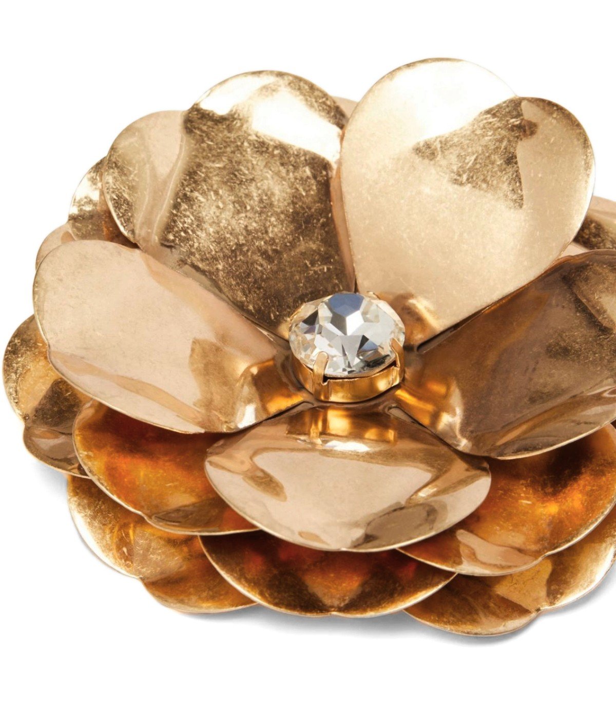 MAX MARA WEEKEND CIVADA BRONZE BROOCH