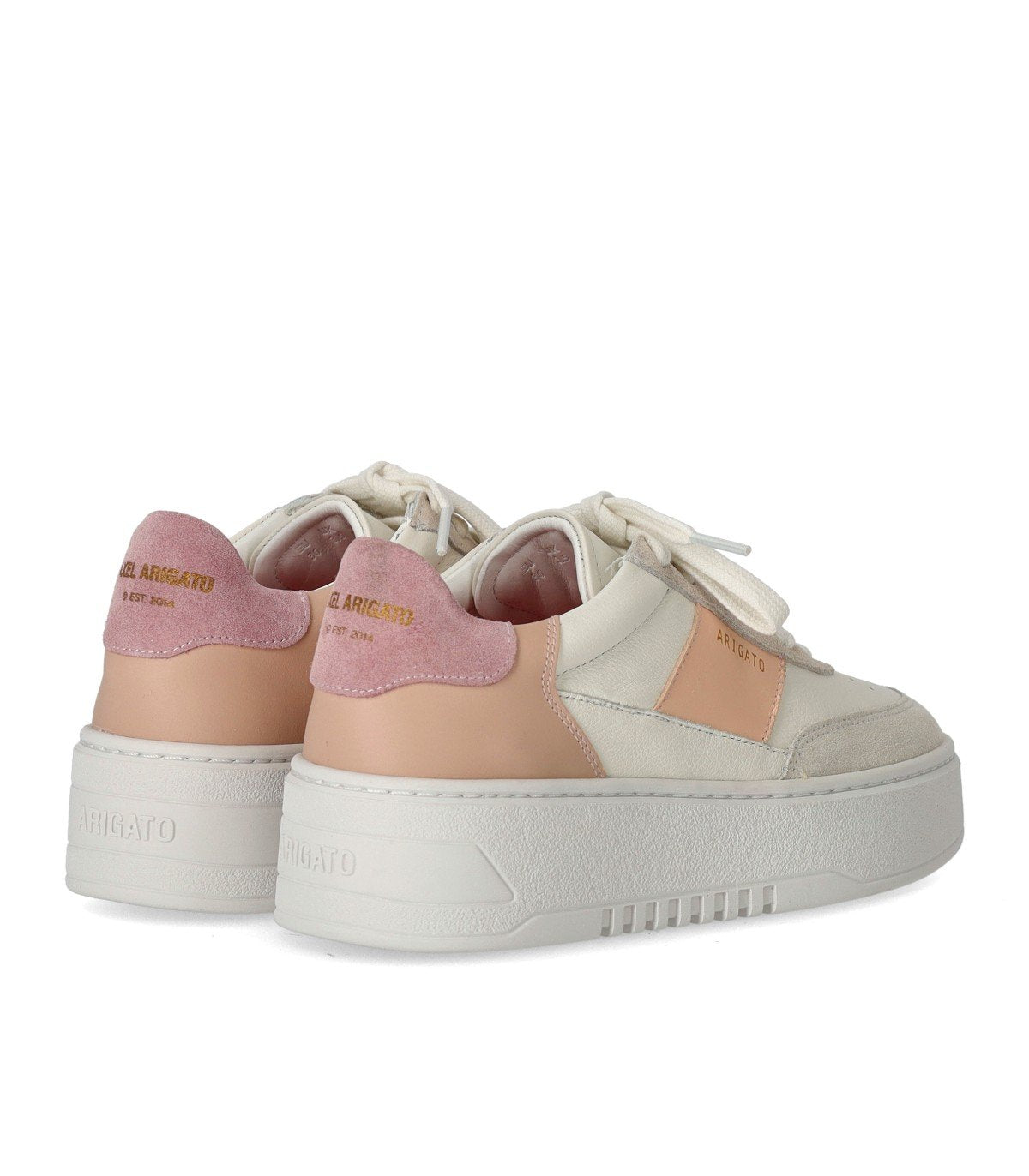 BASKETS ORBIT VINTAGE BLANC ROSE AXEL ARIGATO