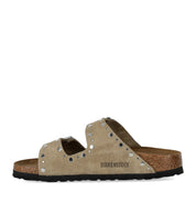 Ciabatta Arizona Rivet Taupe Birkenstock - Vista 3