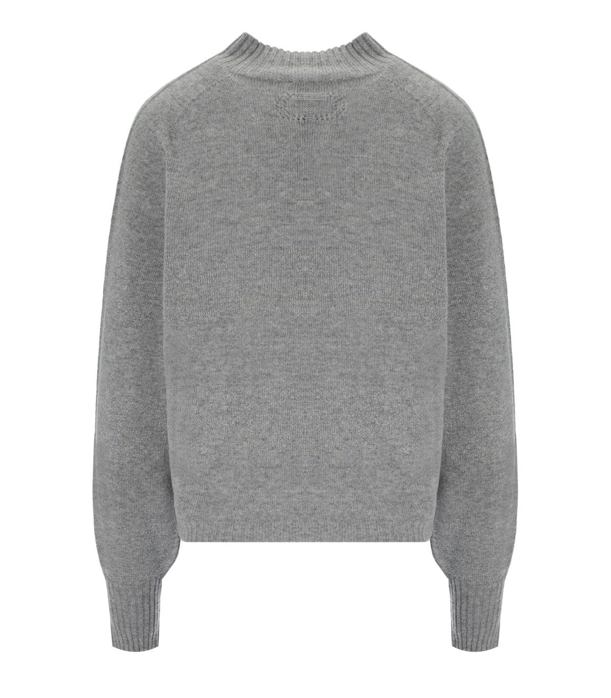TWINSET GREY TURTLENECK SWEATER