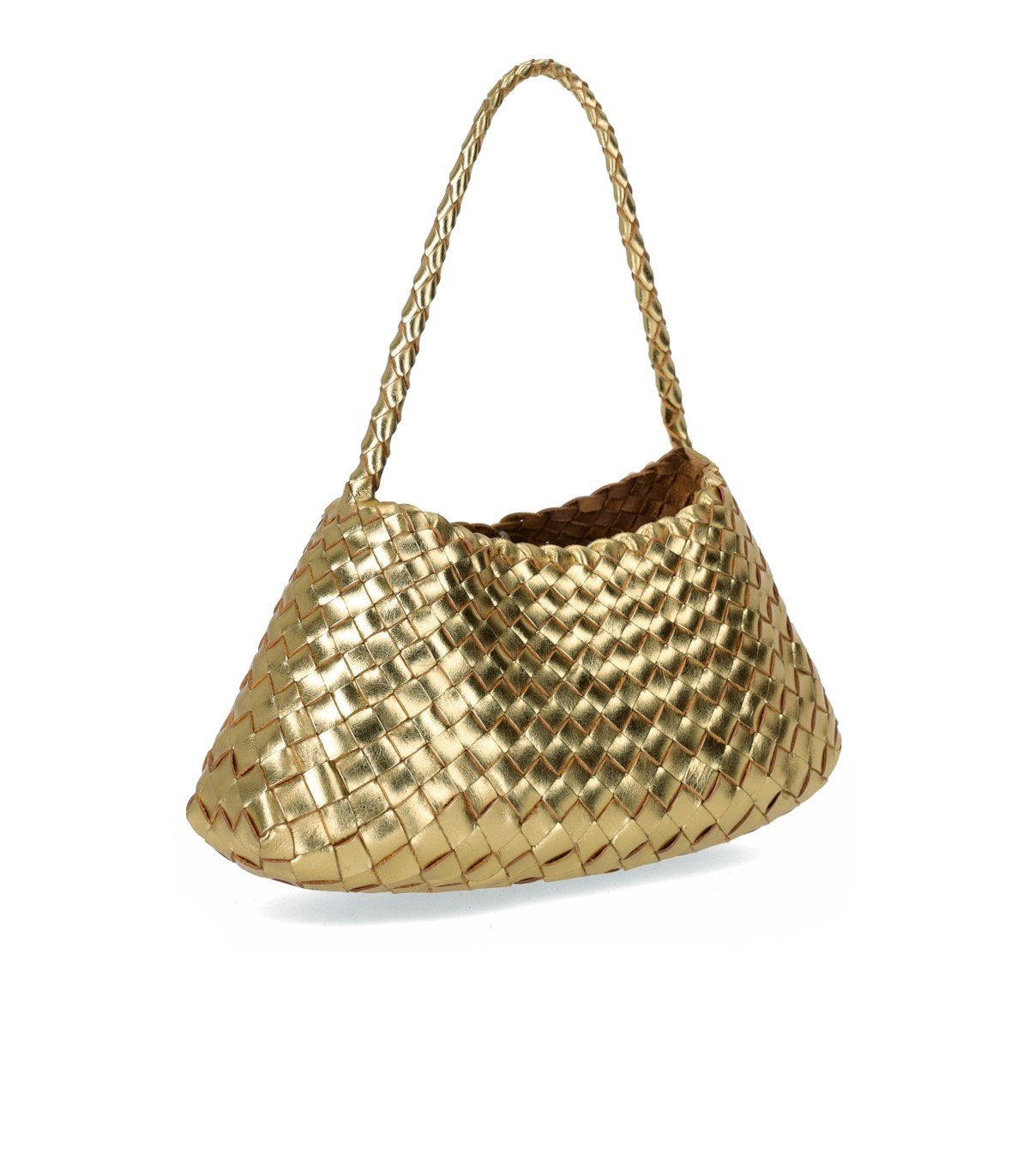DRAGON DIFFUSION ROSANNA MINI GOLD SHOULDER BAG
