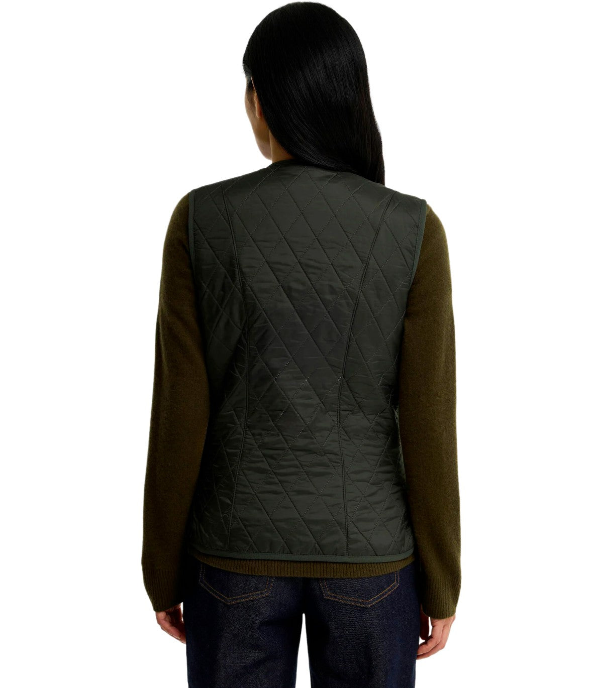 CHALECO BETTY LINER VERDE OLIVA BARBOUR