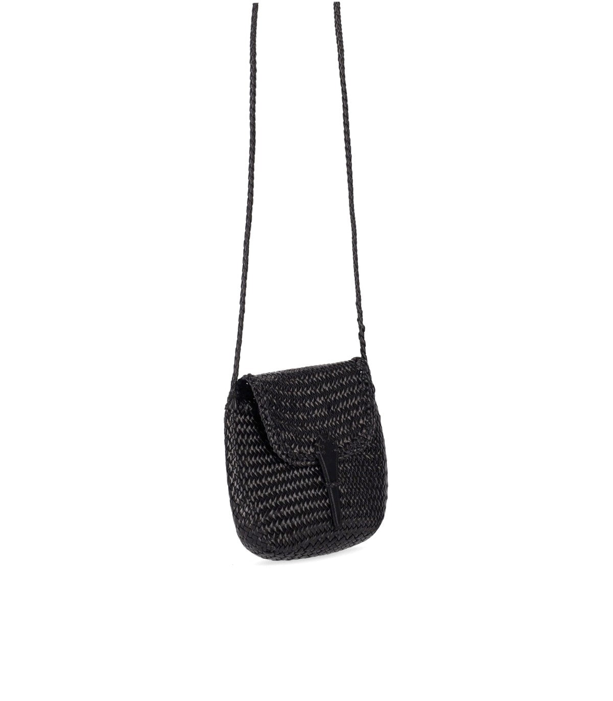 DRAGON DIFFUSION MINI CITY BLACK CROSSBODY BAG