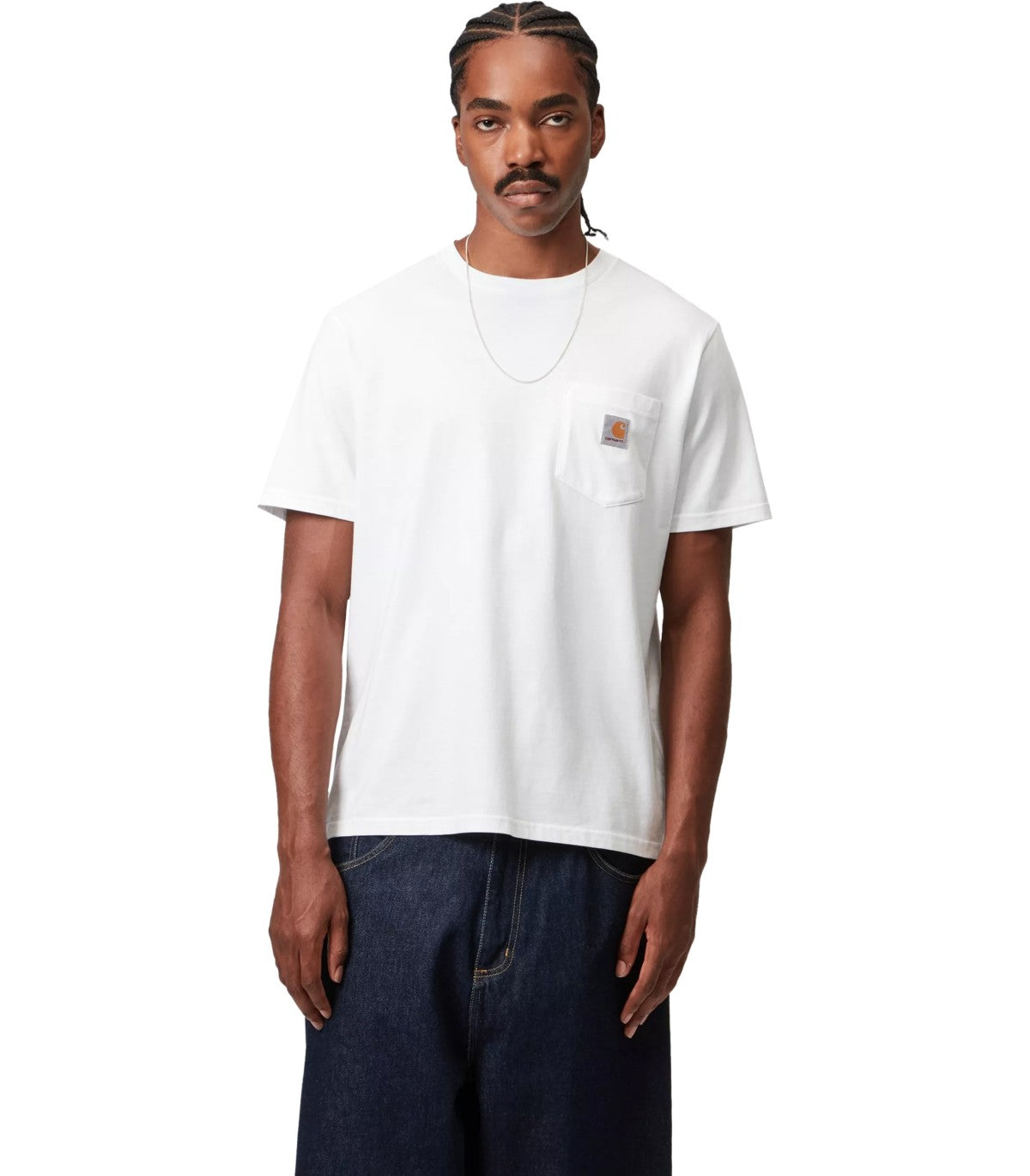 T-shirt S/s Pocket Bianca Carhartt WIP | Ferraris Boutique