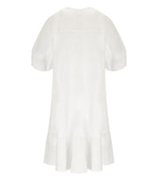 MM MAX MARA ONORE WHITE DRESS