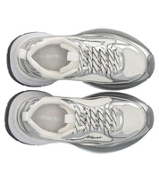 EMPORIO ARMANI SILVER SNEAKER