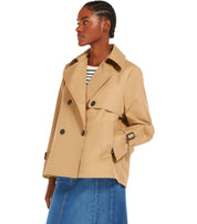 MAX MARA WEEKEND BIGLIA BEIGE SHIRT TRENCH COAT