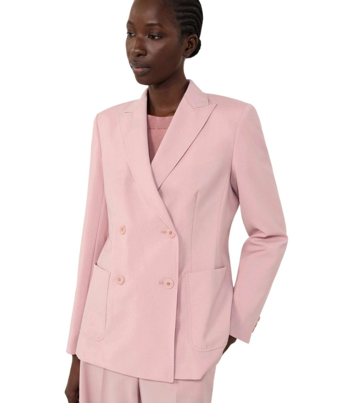 MAX MARA WEEKEND ZINNIA ROSA ZWEIREIHIGER BLAZER