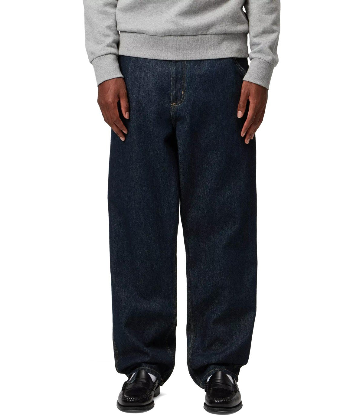 JEAN SINGLE KNEE BLEU FONCÉ CARHARTT WIP