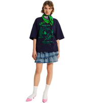 ESSENTIEL ANTWERP JUNKI MARINEBLAUE T-SHIRT