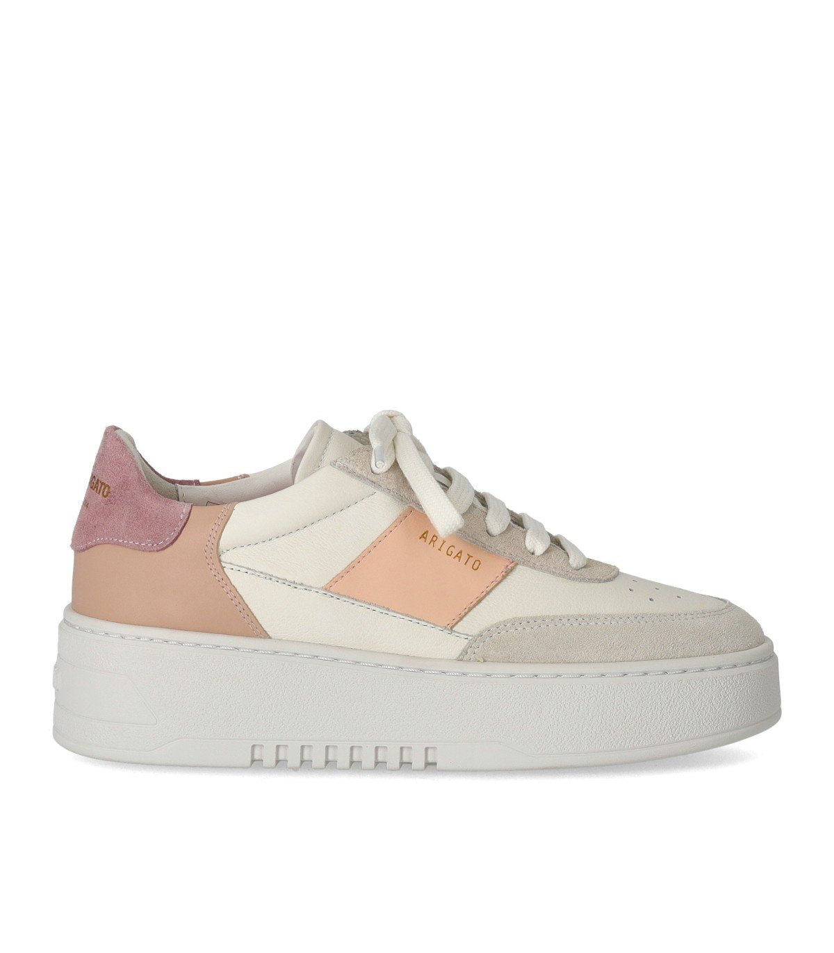 BASKETS ORBIT VINTAGE BLANC ROSE AXEL ARIGATO
