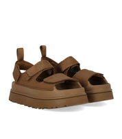 UGG GOLDENGLOW BISON BROWN SANDAL