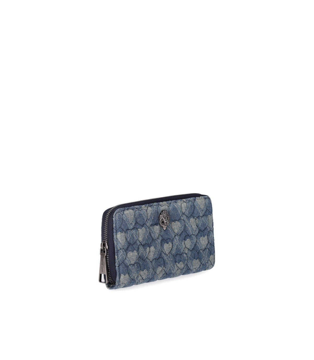 KURT GEIGER KENSINGTON DENIM BLUE WALLET