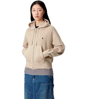 CARHARTT WIP W' NELSON FLEUR DE SEL HOODIE