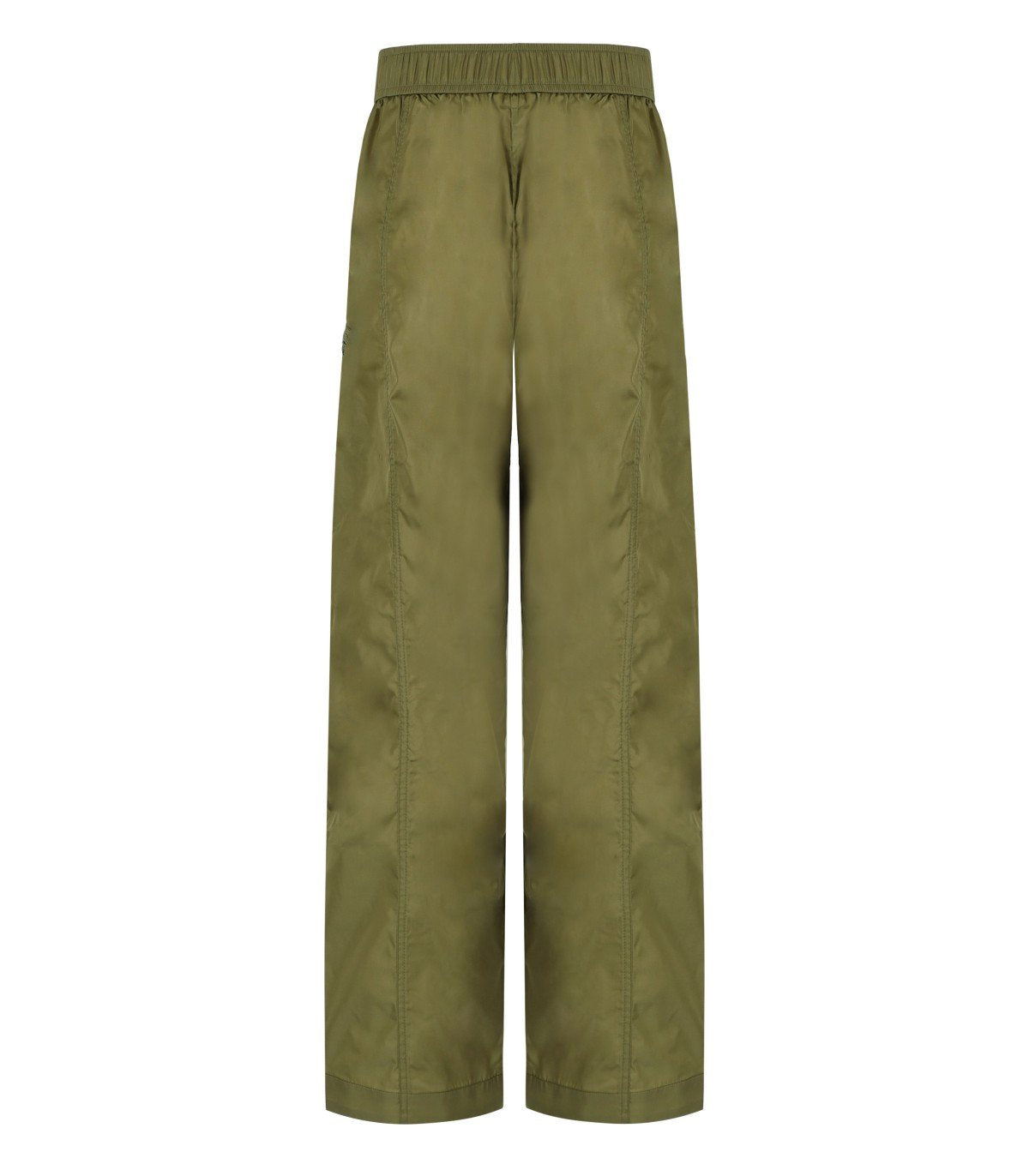 GANNI DUCHESSE GREEN PANTS