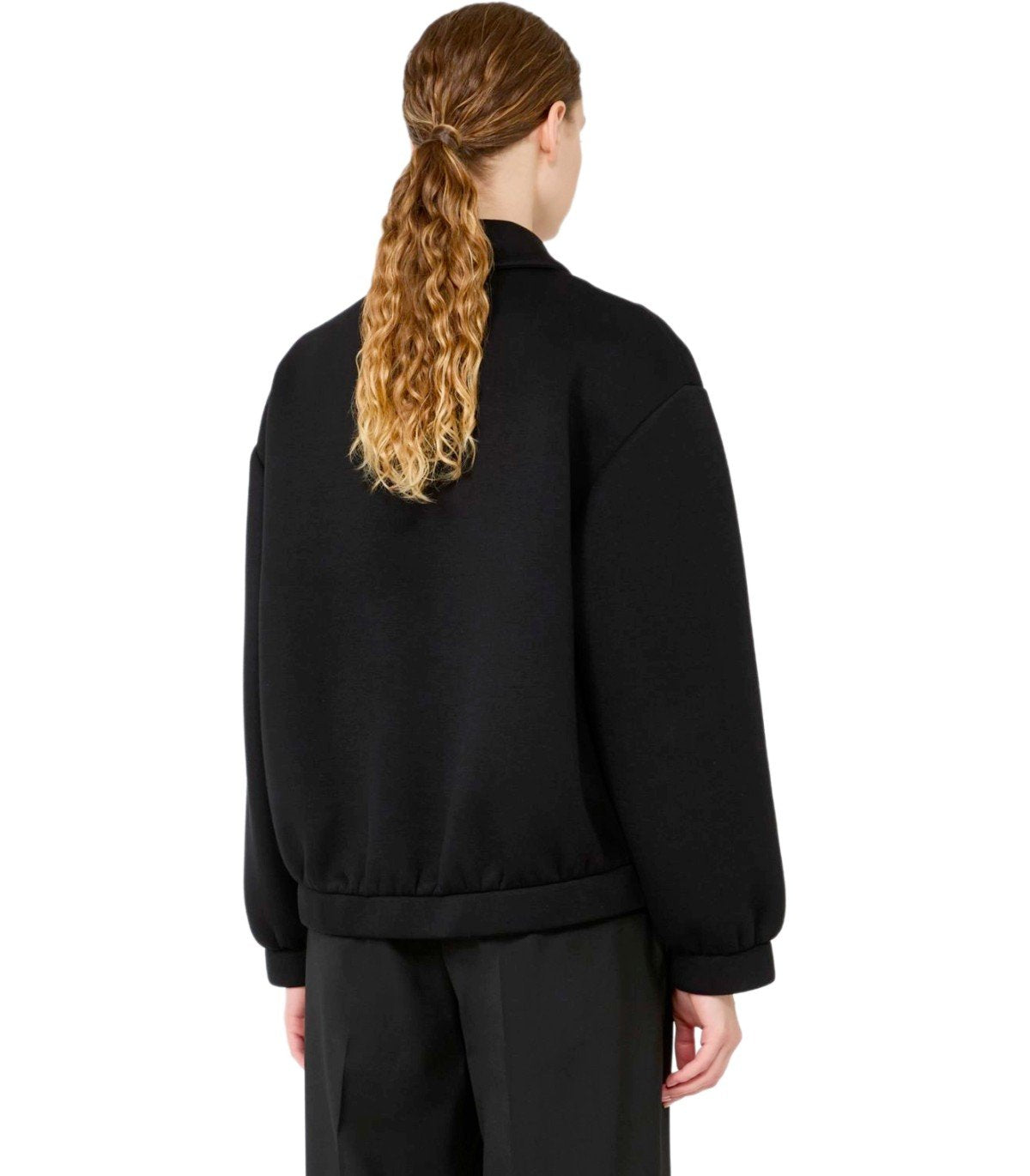 MAX MARA WEEKEND ZEBRA SCHWARZ SWEATSHIRT