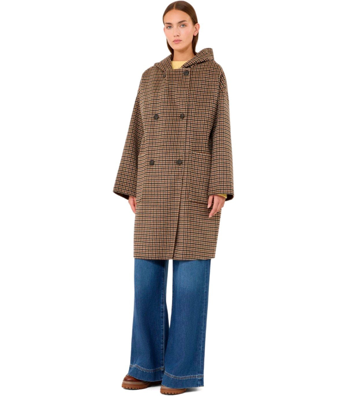 CAPPOTTO BALTA CHECK MAX MARA WEEKEND 