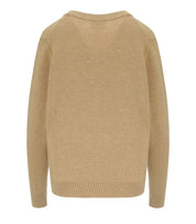 PULL À COL ROND GRAPHIC BEIGE GANNI