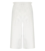 MM MAX MARA PIOMBO WEISSE BERMUDA SHORTS