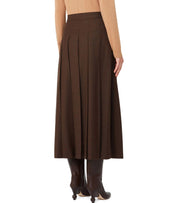 MAX MARA WEEKEND FASTOSO CHOCOLATE SKIRT